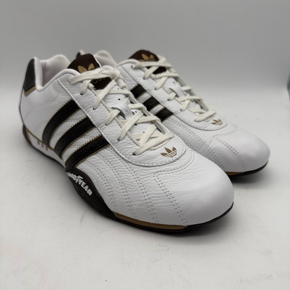 BRAND NEW RARE 2006 Adidas ADI RACER LOW 014059 White Men’s Size 7.5 US